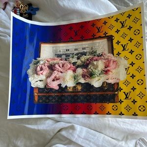Louis Vuitton print 16x12 inches